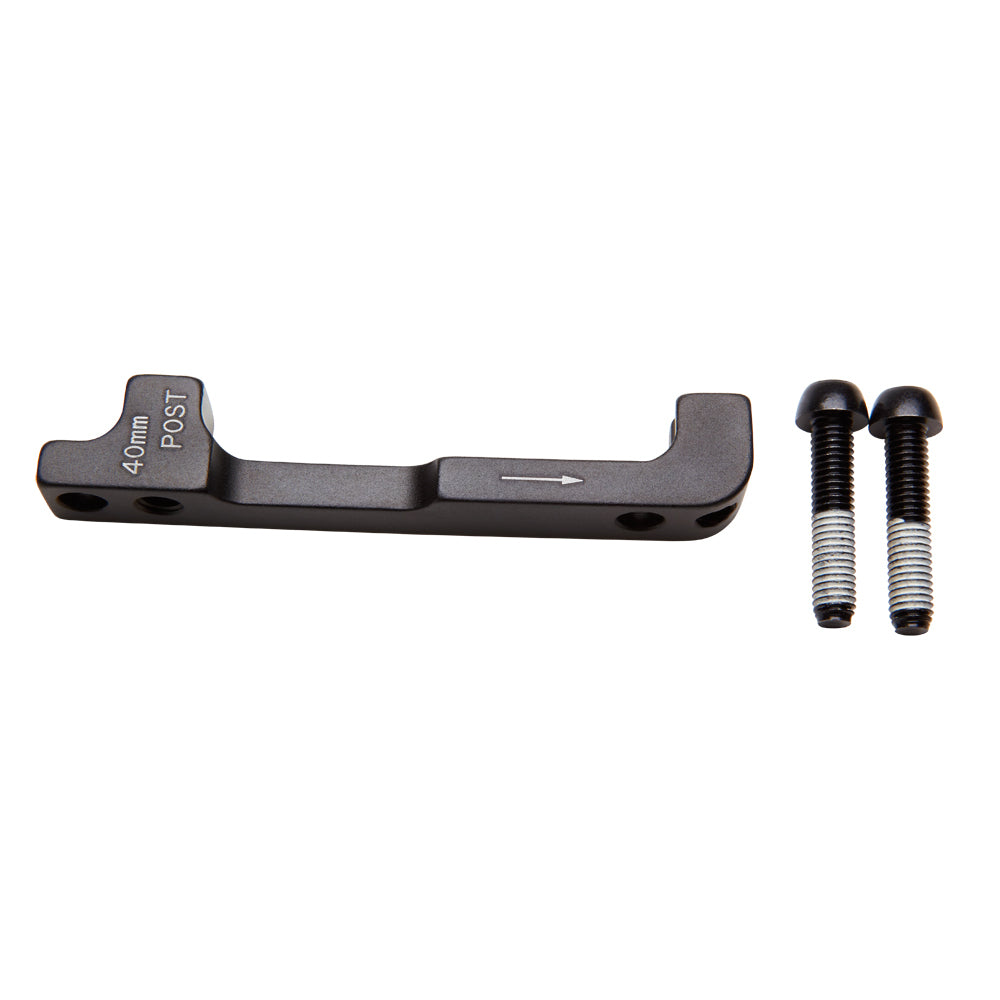 SRAM Post Mount Disc Brake Bracket - 40P (+40mm) - Stainless Bolts