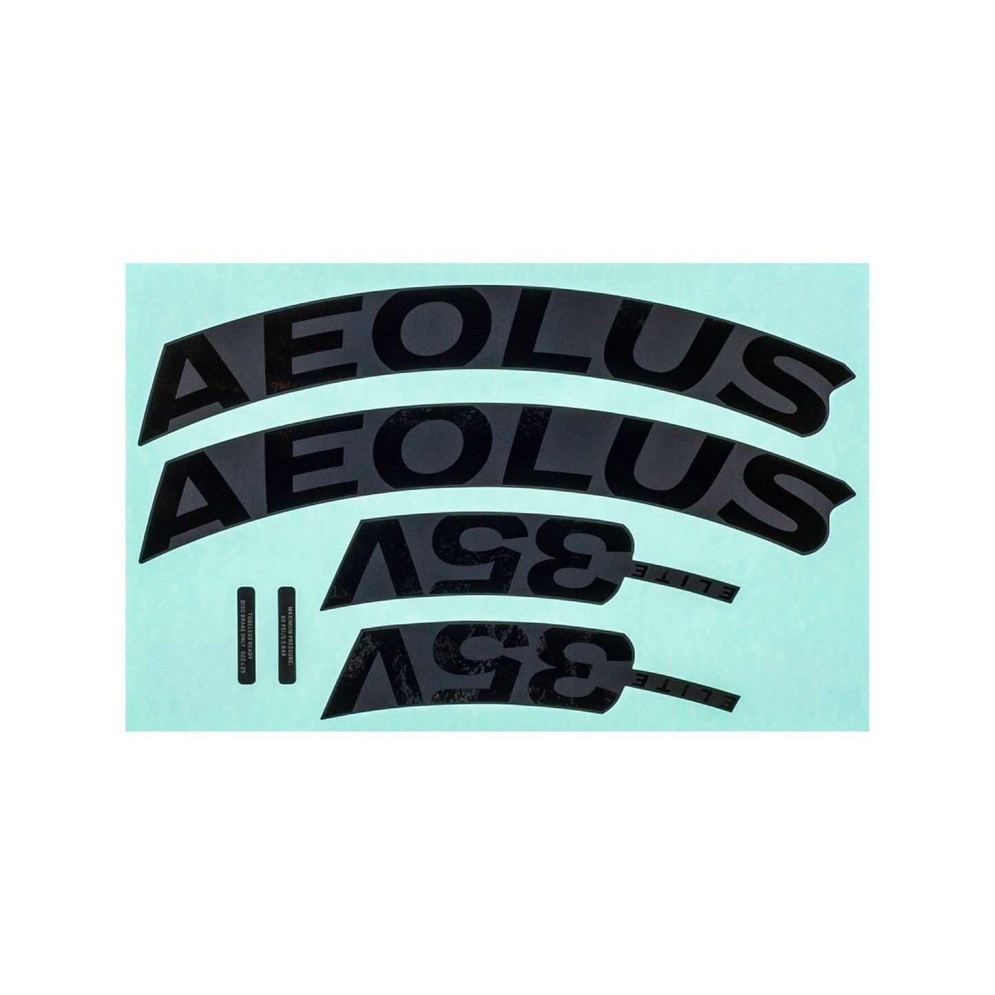 Bontrager Aeolus Elite 35V Rim Decal Set – P&A from Fife Cycles