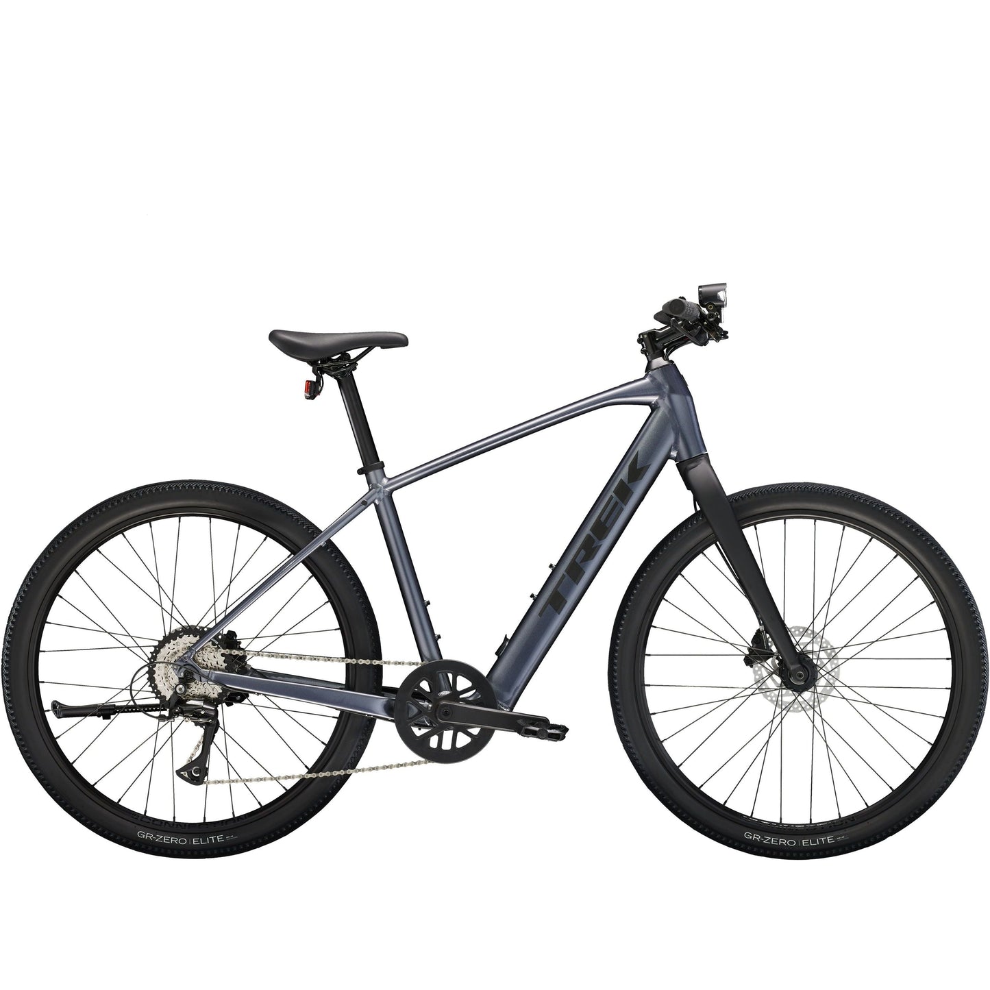 Trek Dual Sport+ 2 LT 2026 – eHybrid / eTrekking – Galactic Grey