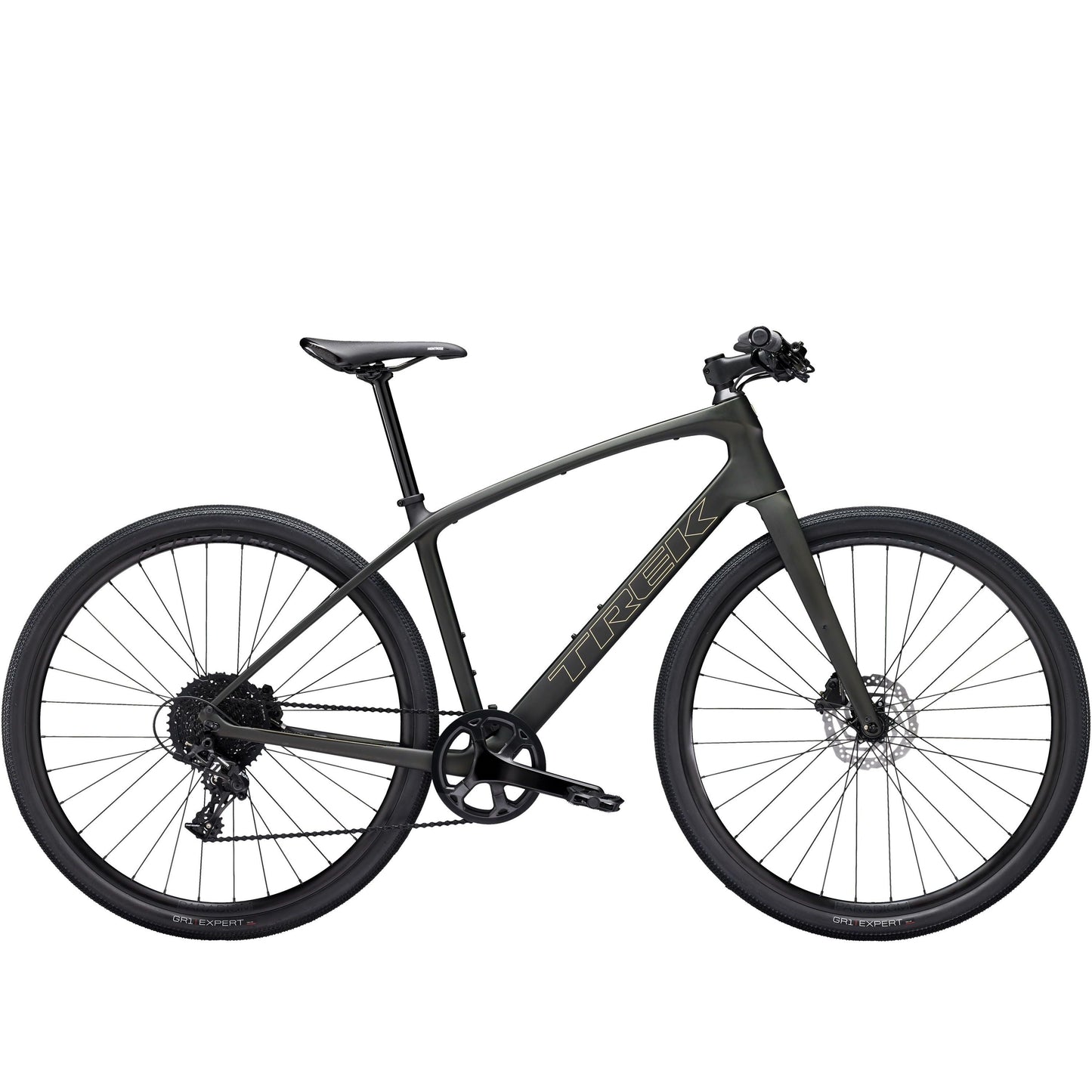 Trek Fx Sport SL 5 2026 – hybrid / trekking – Matte Black Olive/Deep Smoke