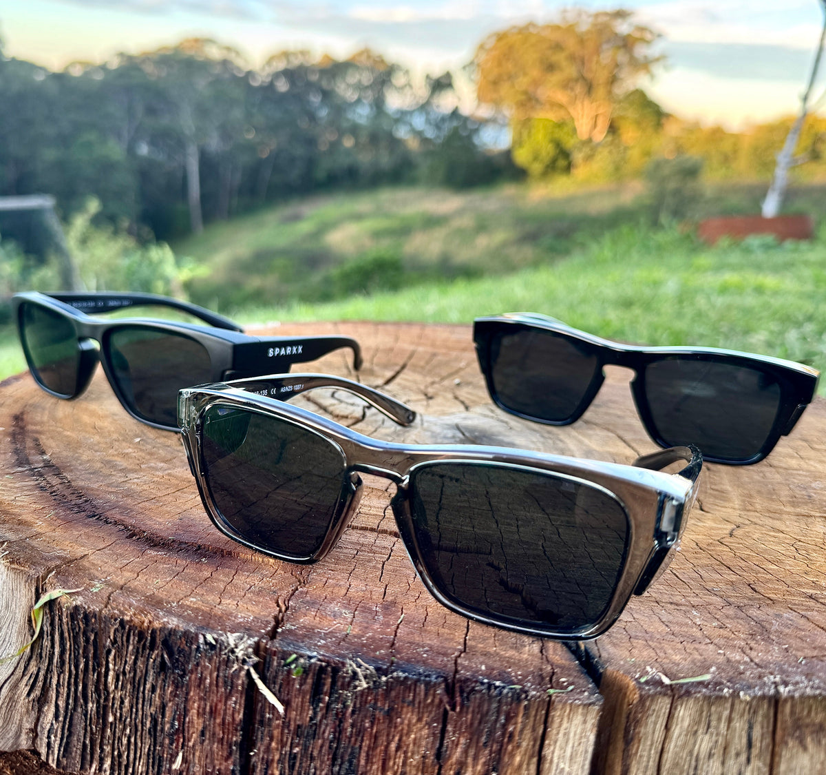 Sparxx Breeze polarised safety sunglasses detail
