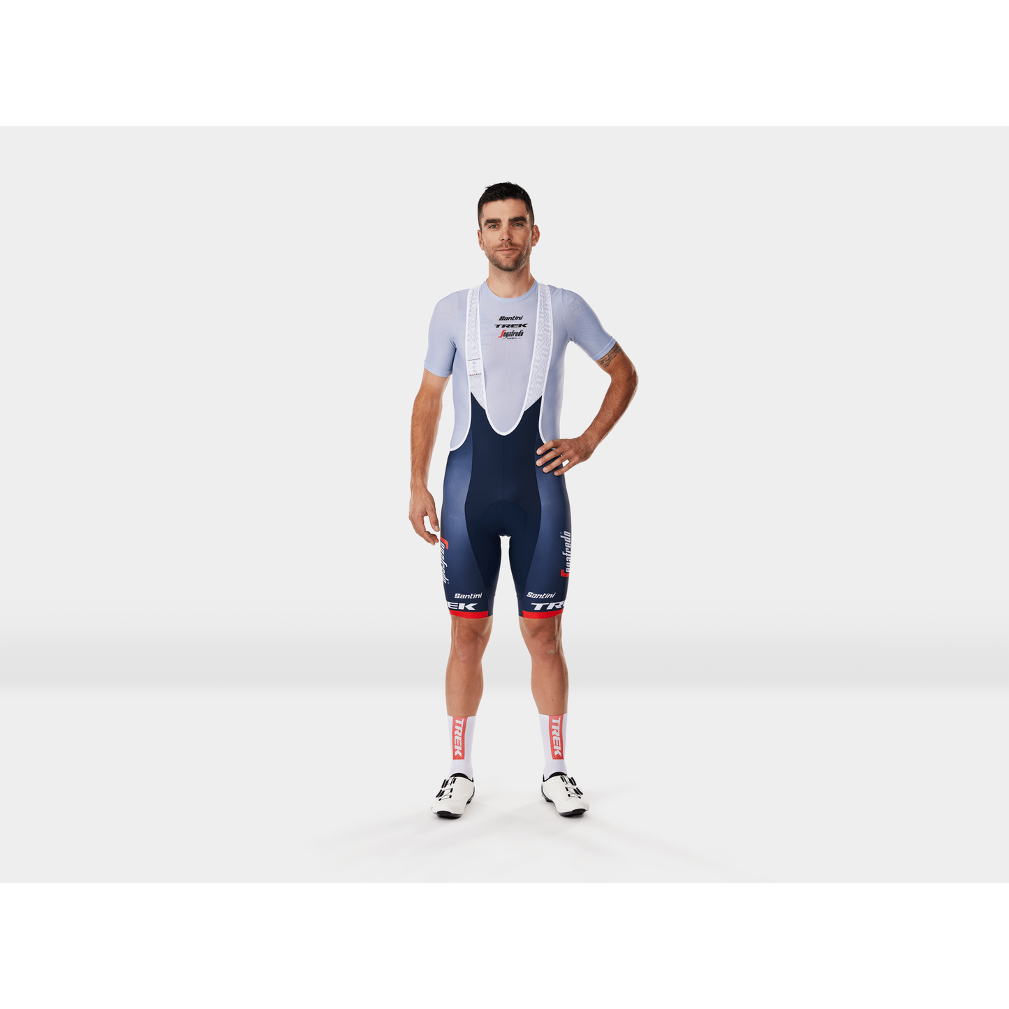 TREK-SEGAFREDO MEN'S TEAM REPLICA RACE BIB SHORTS