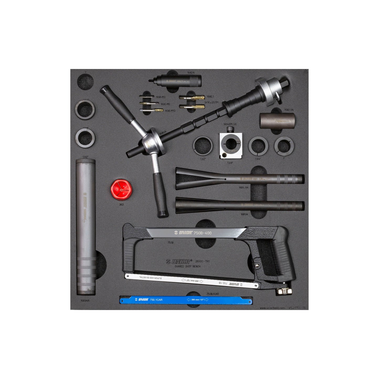 Unior Shared Bench Drawer 1 Tool Tray Set – P&A from Fife Cycles