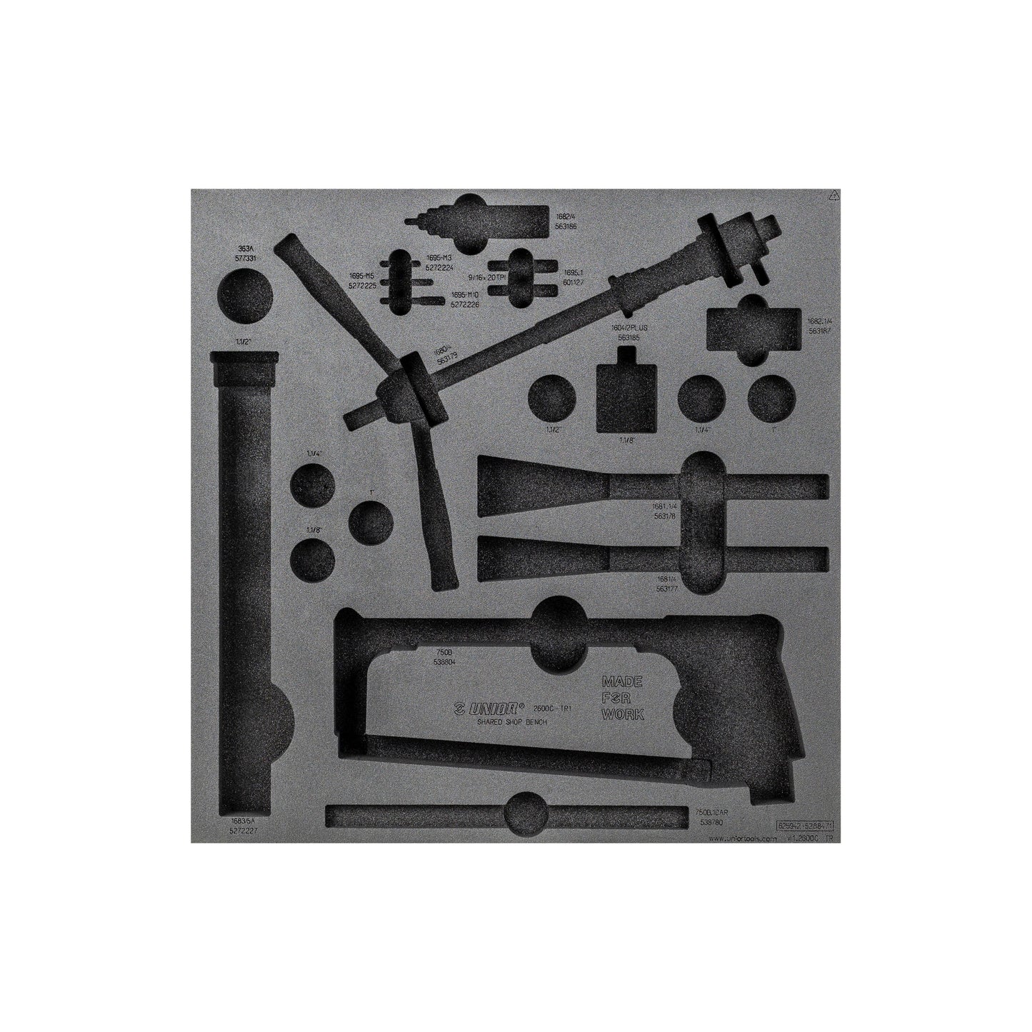 Unior Shared Bench Drawer 1 Tool Tray – P&A from Fife Cycles