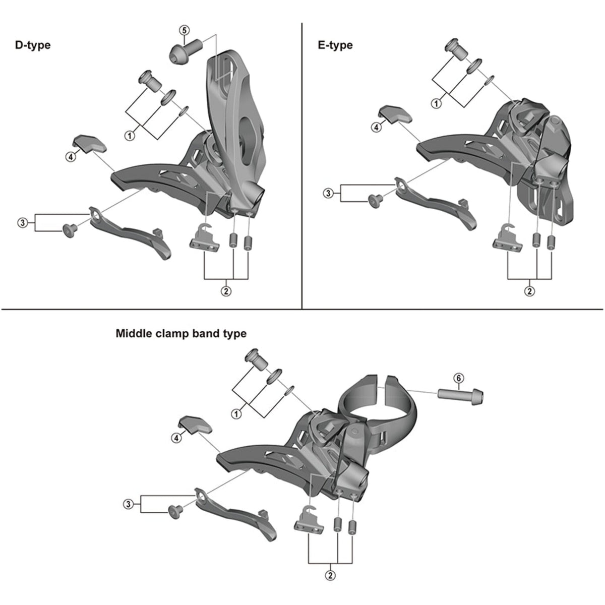 Shimano Ultegra FD-R8000 Front Derailleur Cable Fixing Bolt Unit