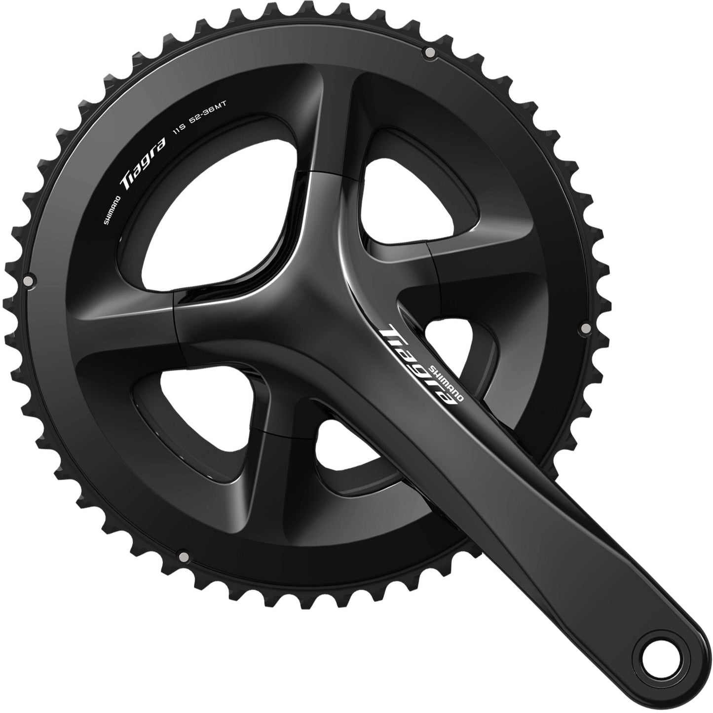 Shimano Tiagra FC-R4000 Chainset - 52/36T, 170mm, 2x11-Speed