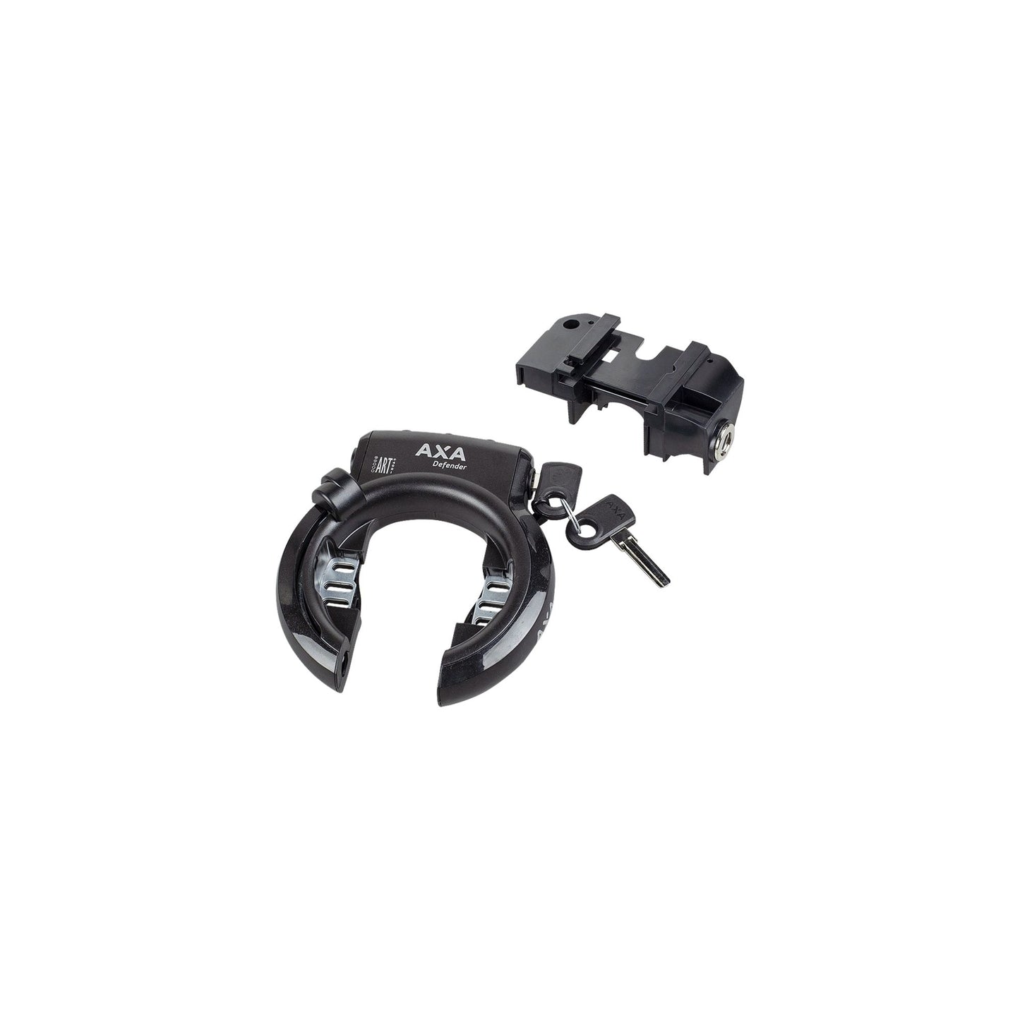 AXA Bosch2 Rack Battery with Defender Ring Lock