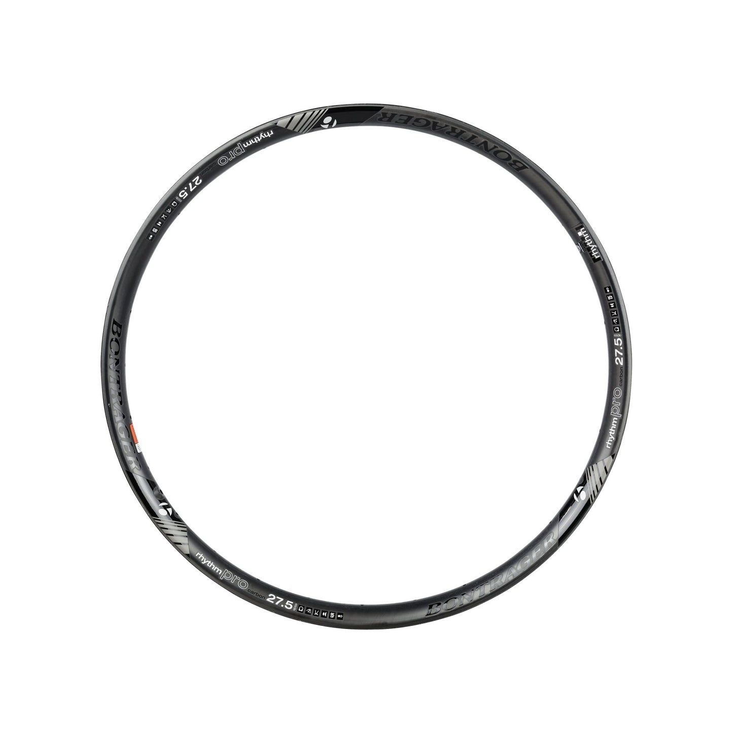 Bontrager Rhythm Pro 27.5"" TLR Carbon Clincher MTB Rim