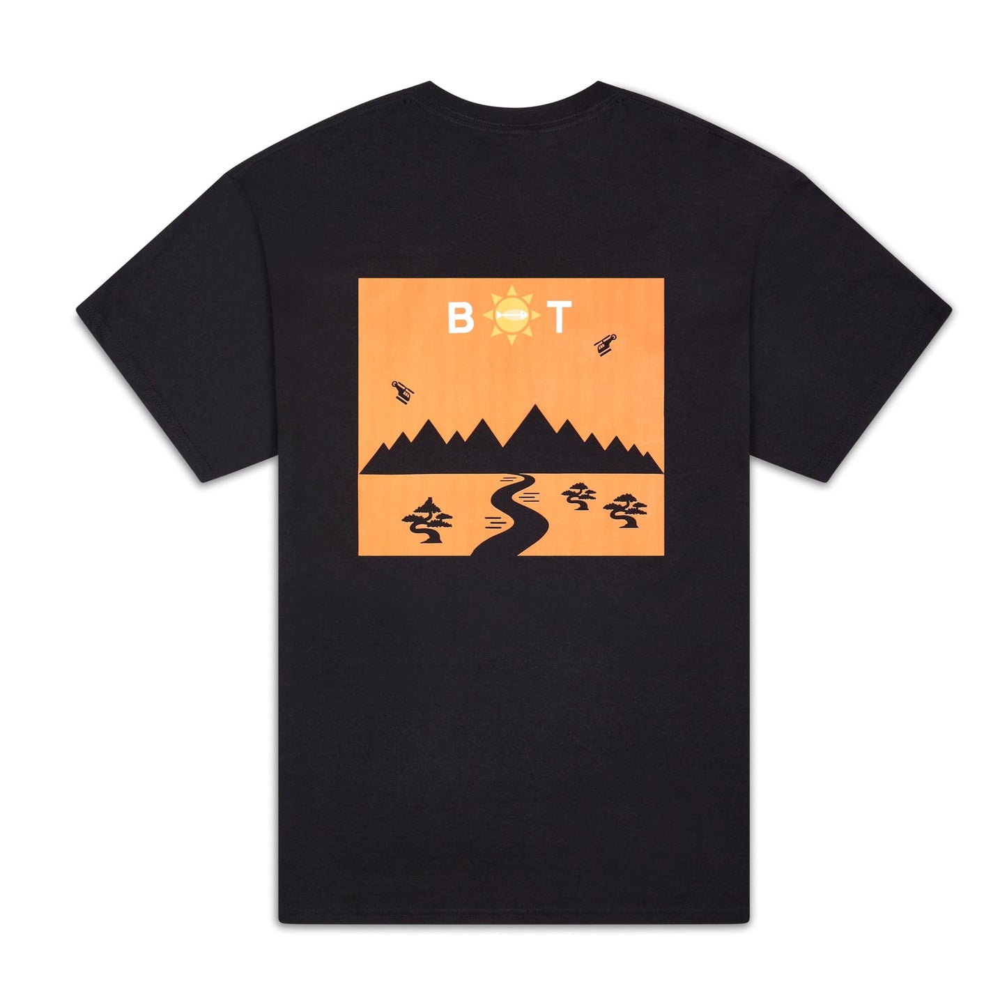 BRUNTONIA ORGANIC SUMMER T-SHIRT BLACK