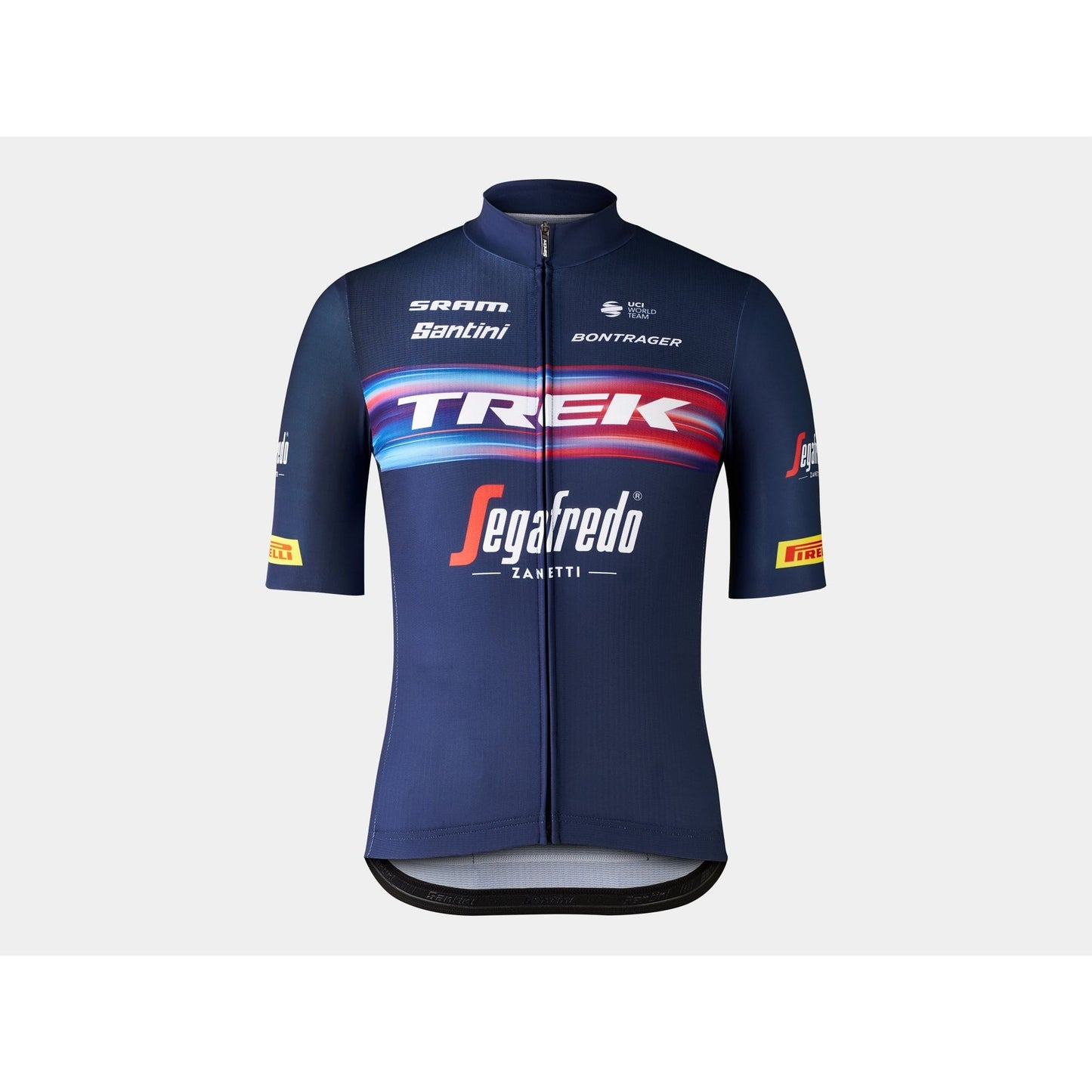 Santini Trek-Segafredo Men's TDF Replica Cycling Jersey