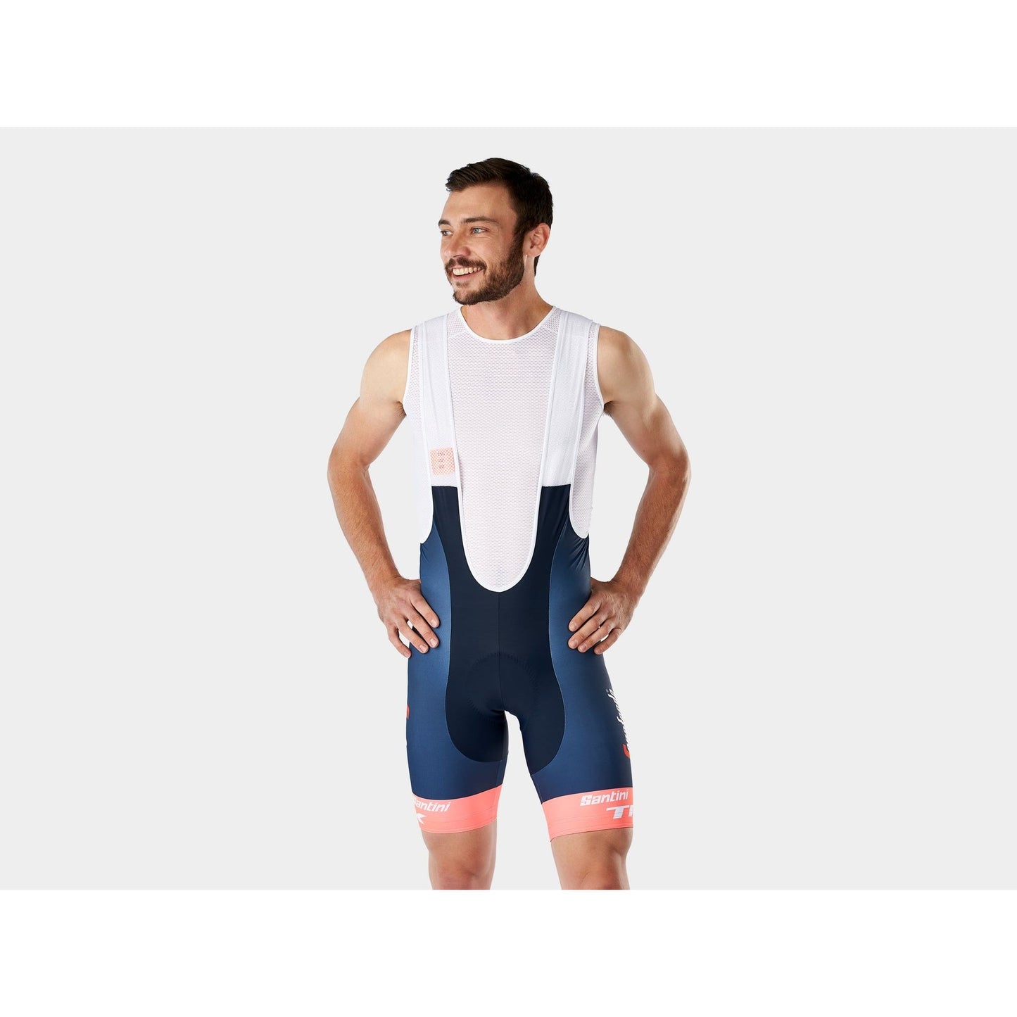 Santini Trek-Segafredo Men's Team Replica Training Bib Short