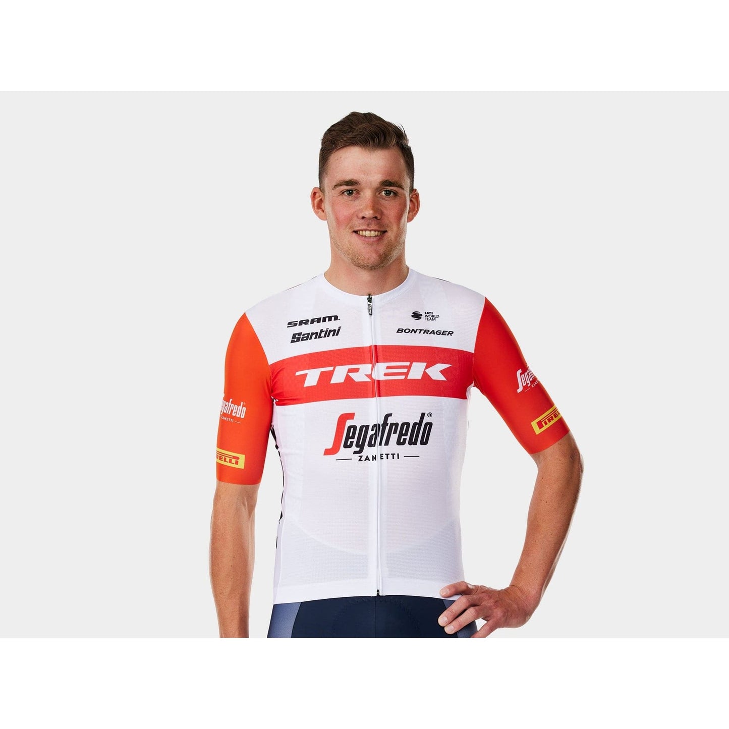 Santini Trek-Segafredo Men's Team Replica Race Jersey