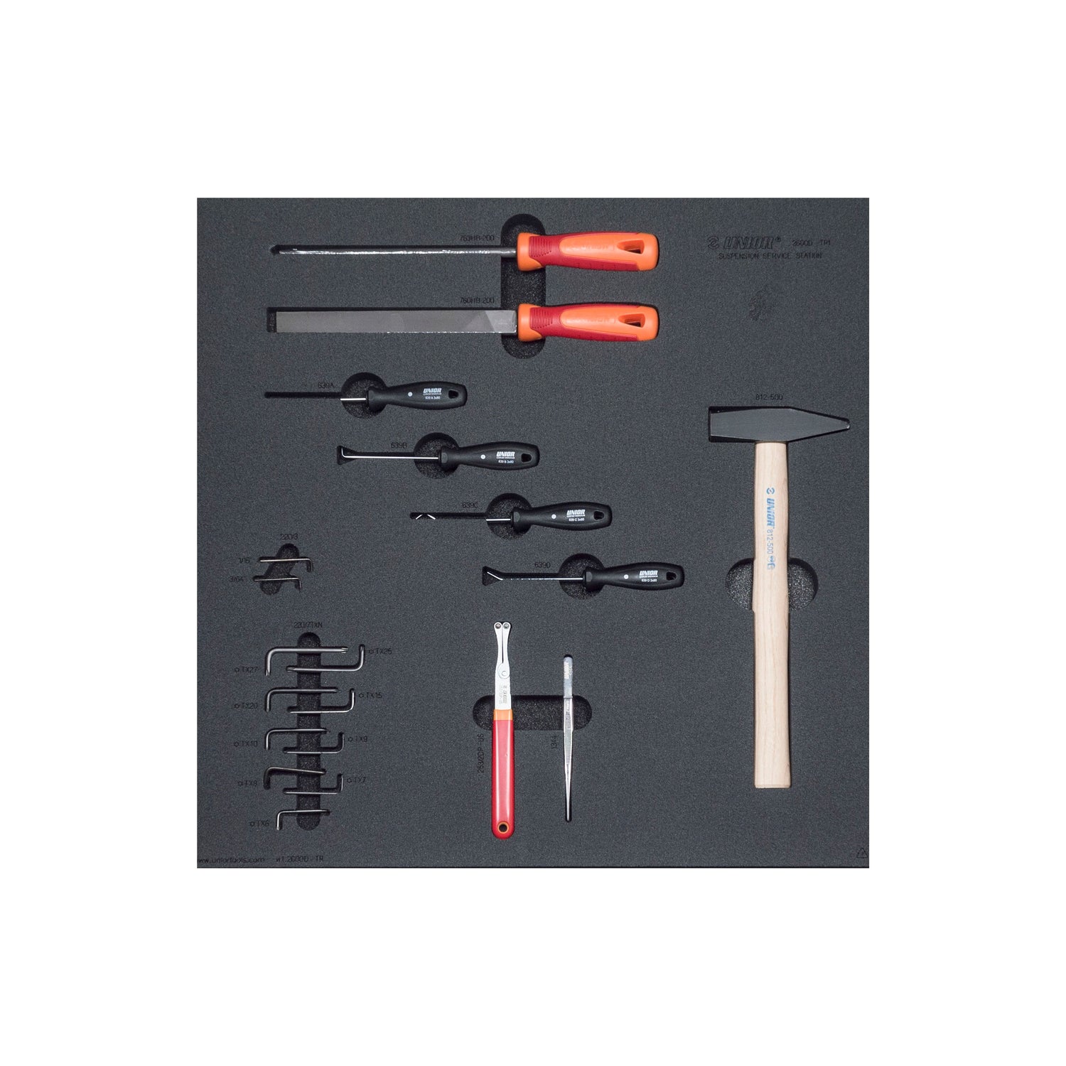 Unior Suspension Bench Drawer 1 Tool Tray Set – P&A from Fife Cycles