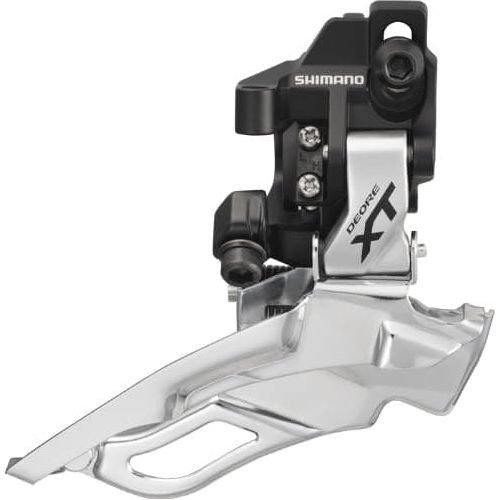 Shimano Fd-M781 Xt 10-Speed Triple Front Derailleur, Direct-Fit, Dual-Pull, Silver