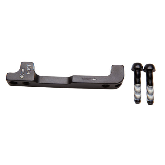 SRAM Post Mount Disc Brake Bracket - 40P (+40mm) - Stainless Bolts