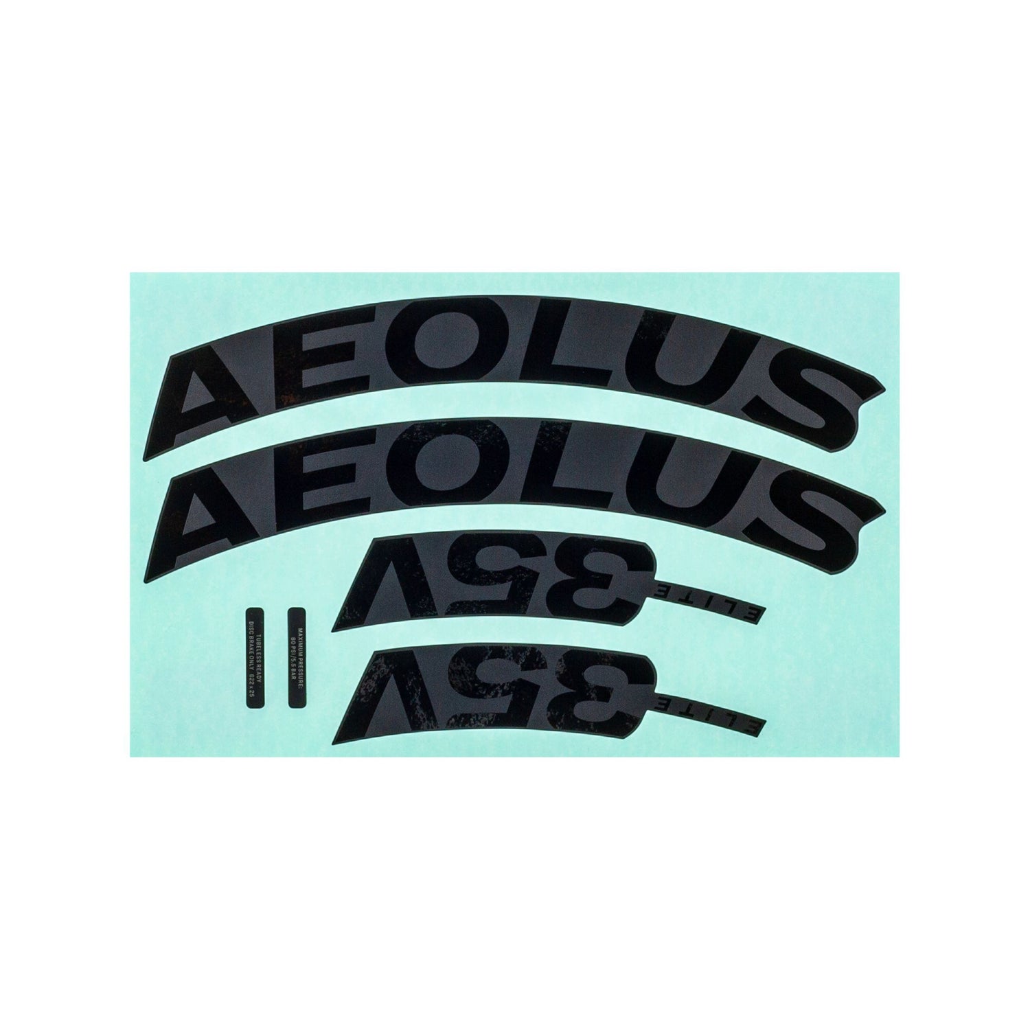 Bontrager Aeolus Elite 35V Rim Decal Set – P&A from Fife Cycles