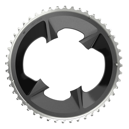 SRAM Rival AXS Chain Ring Road 107BBD 2X12 Black With Cover Plate