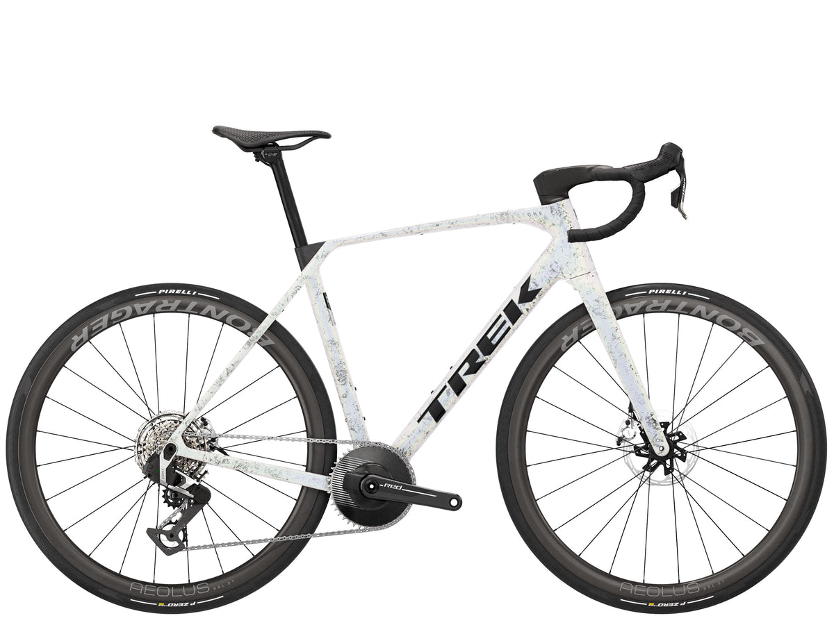 Trek Domane SLR 9 AXS 1x GEN 5 2027 – Road Bikes – Mother of Pearl/Silver Marble