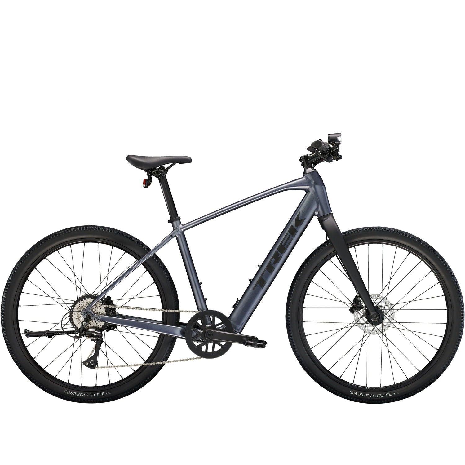 Trek Dual Sport+ 2 LT 2026 – eHybrid / eTrekking – Galactic Grey