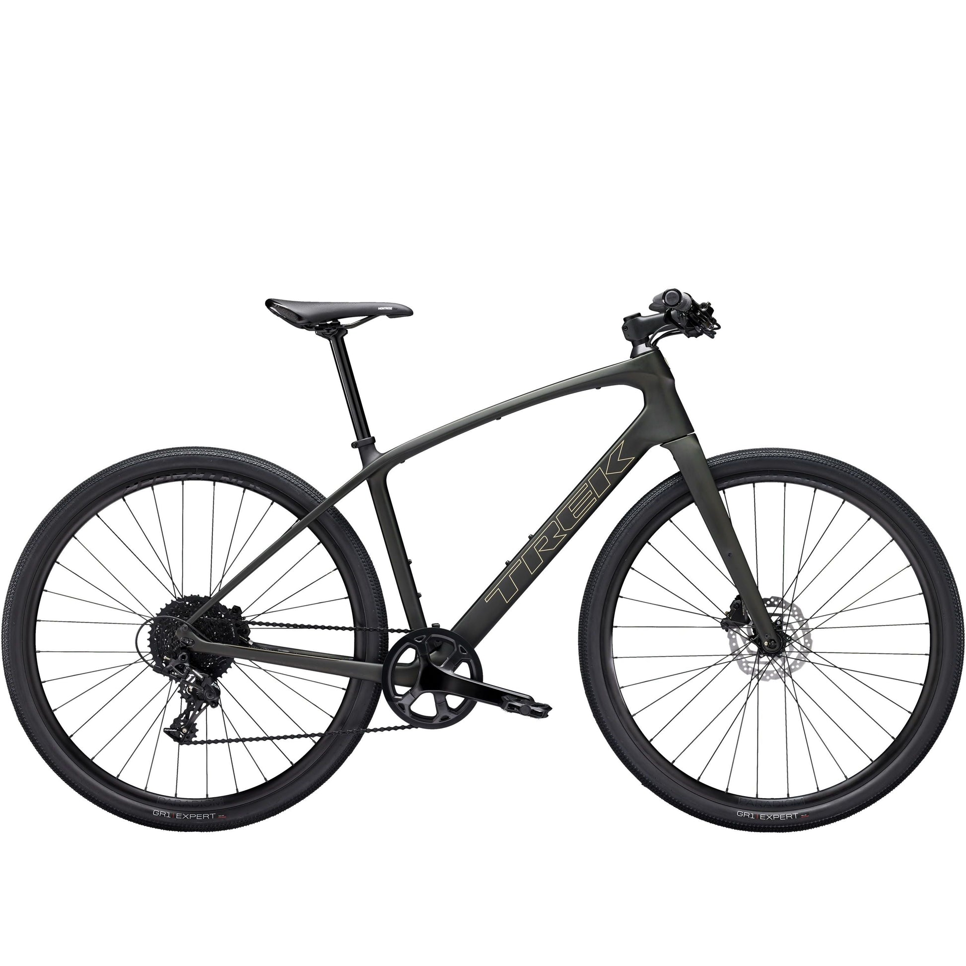 Trek Fx Sport SL 5 2026 – hybrid / trekking – Matte Black Olive/Deep Smoke