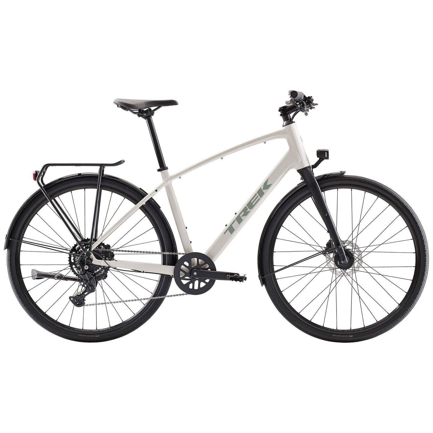Trek Fx Sport AL Equipped 2026 – hybrid / trekking – Buff Beige / Era White Splatter