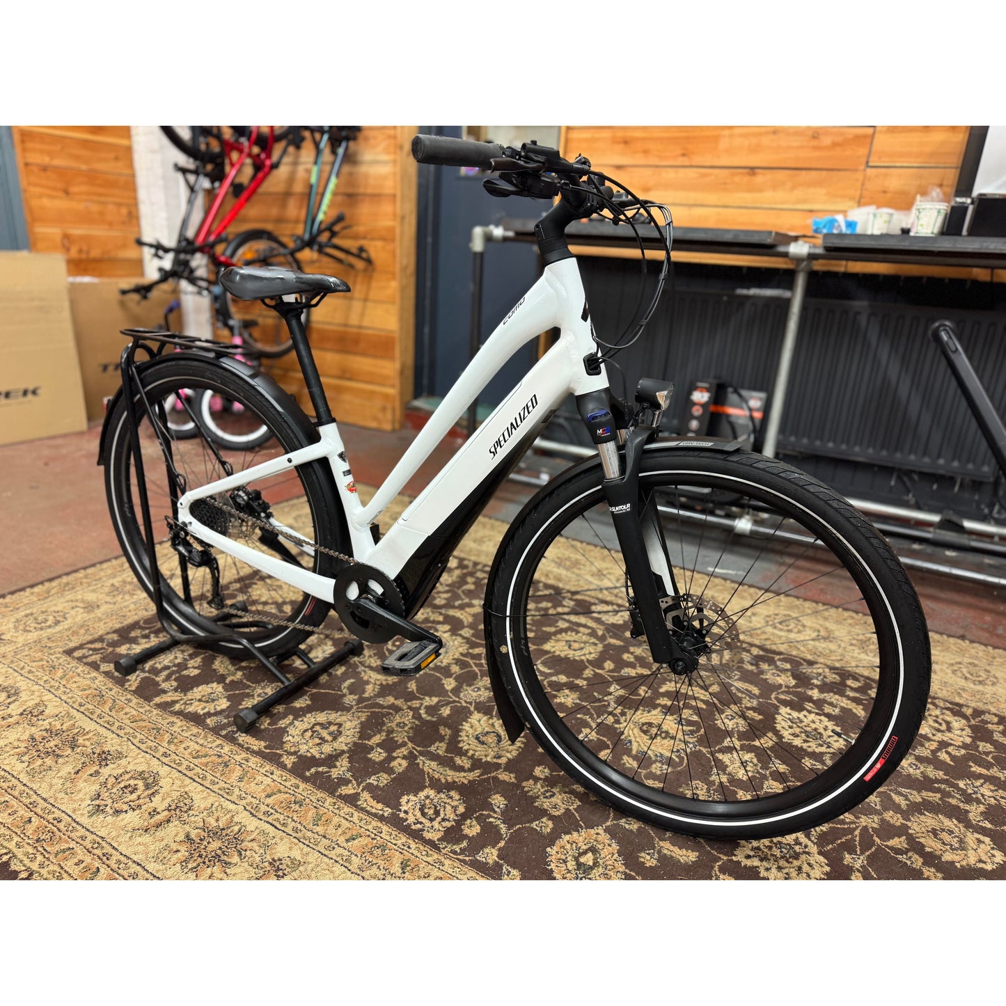 Specialized 2021 Turbo Como 3.0 700C – Low-Entry  Size Small Electric Hybrid Grade B