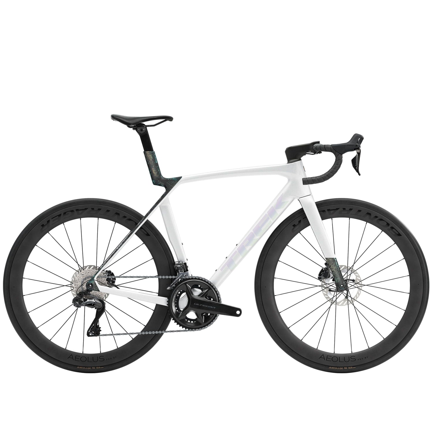 Trek Madone SL 7 GEN 8 2026 – Carbon Road – Gloss Crystal White/Matte Deep Smoke
