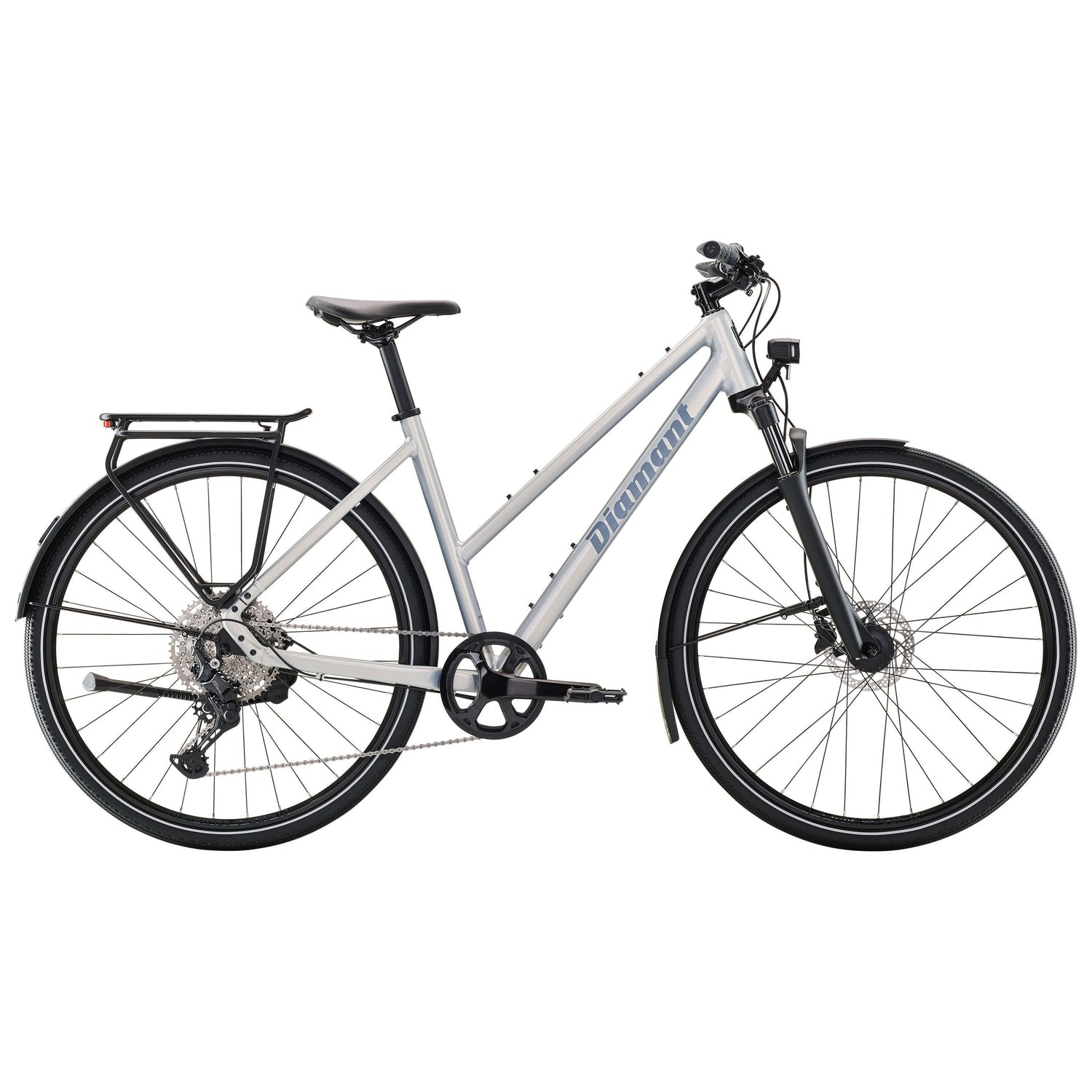 Trek Mahon Trip Plus (midstep) 2026 – hybrid / trekking – Halbmond Metallic