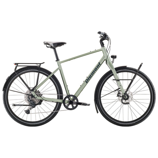 Trek Mahon World (stepover) 2026 – hybrid / trekking – Heugrün