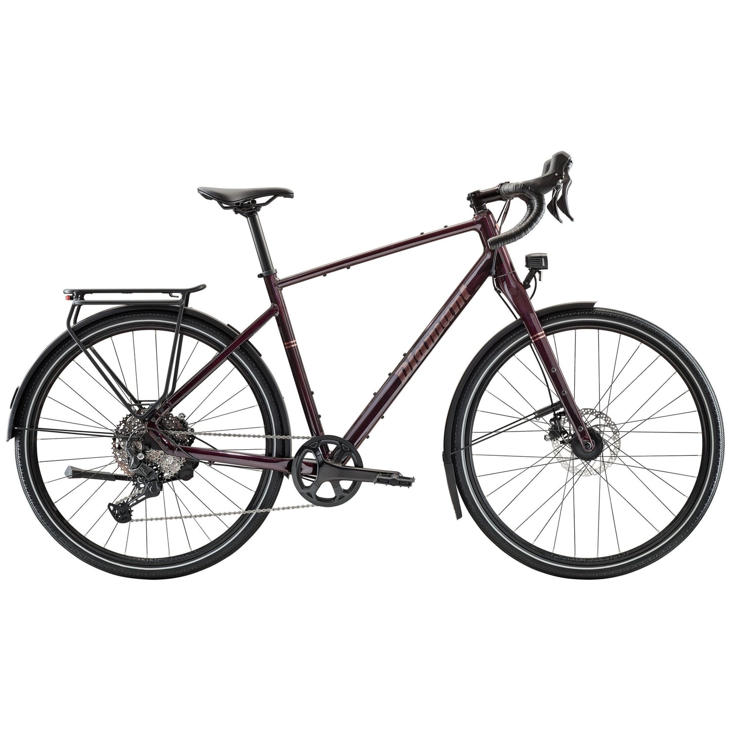 Trek Nhoma Plus (stepover) 2026 – hybrid / trekking – Schwarzkirsch Metallic