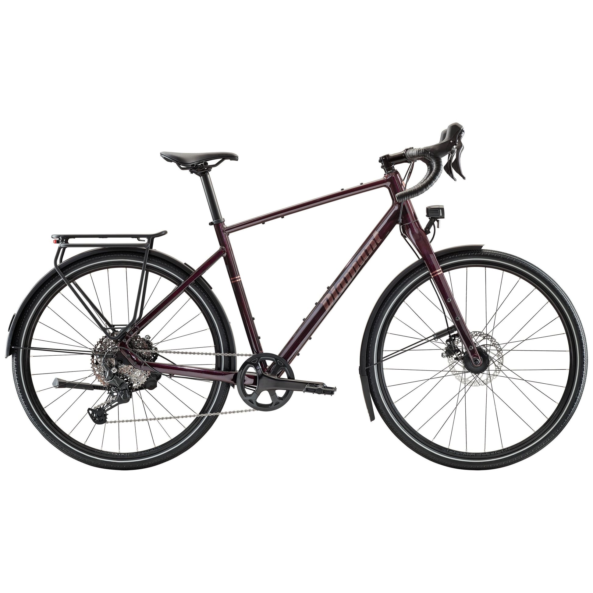 Trek Nhoma Plus (stepover) 2026 – hybrid / trekking – Schwarzkirsch Metallic
