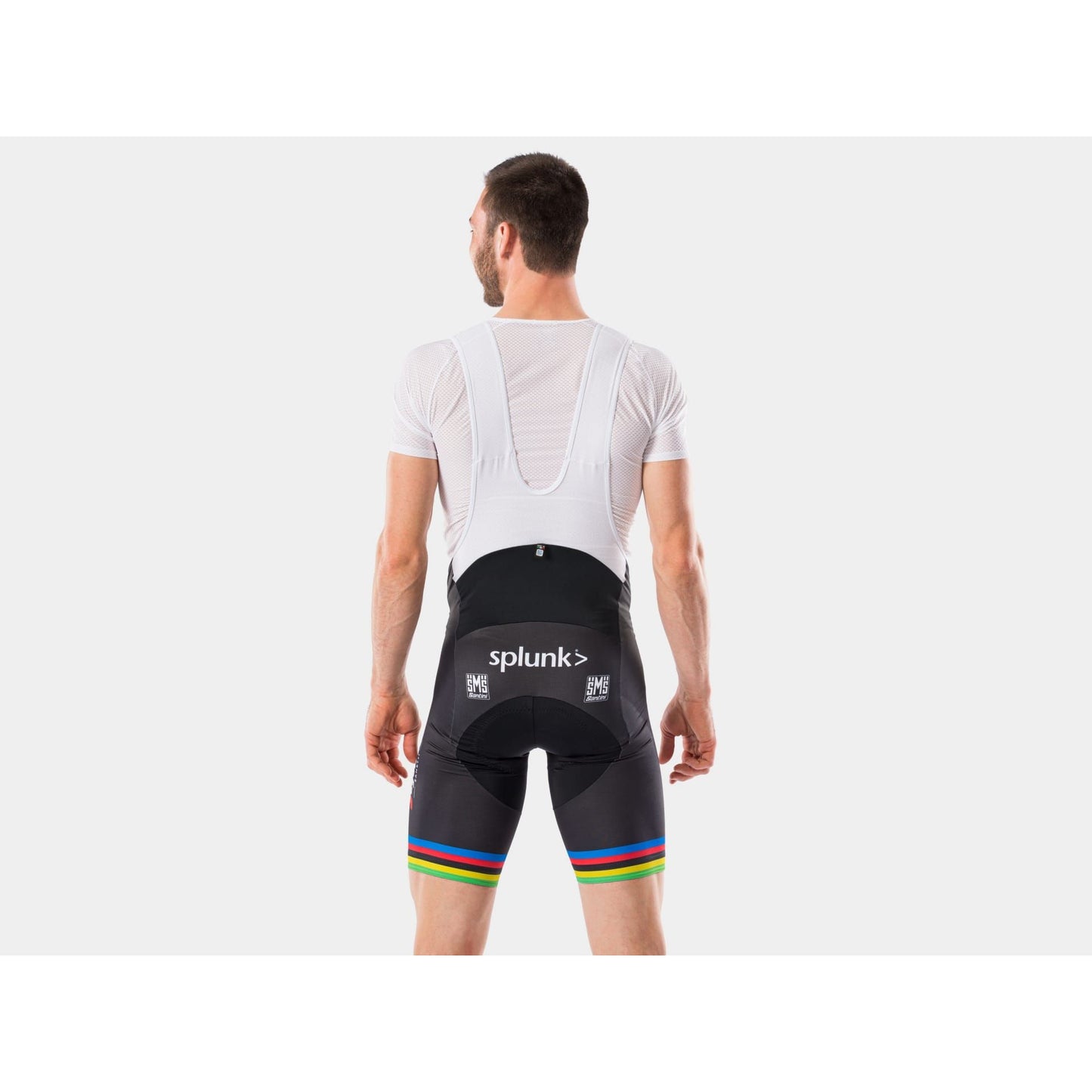 Santini Trek-Segafredo Men's Team World Champion Replica Bib Shorts