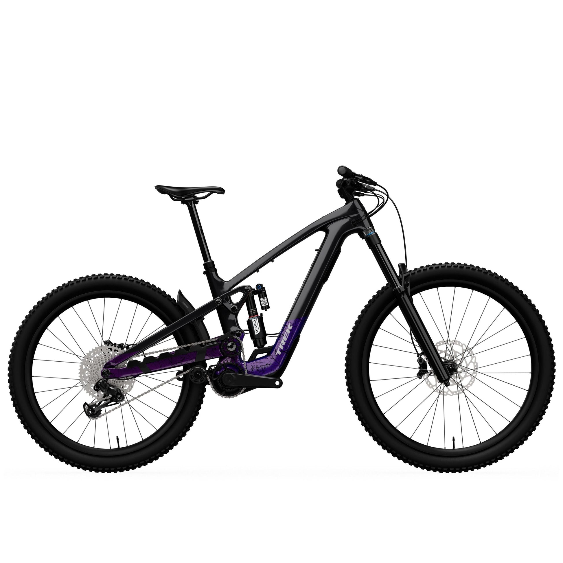 Trek Slash+ 9.9 2026 – e-full suspension – Dark Star/Purple Flip