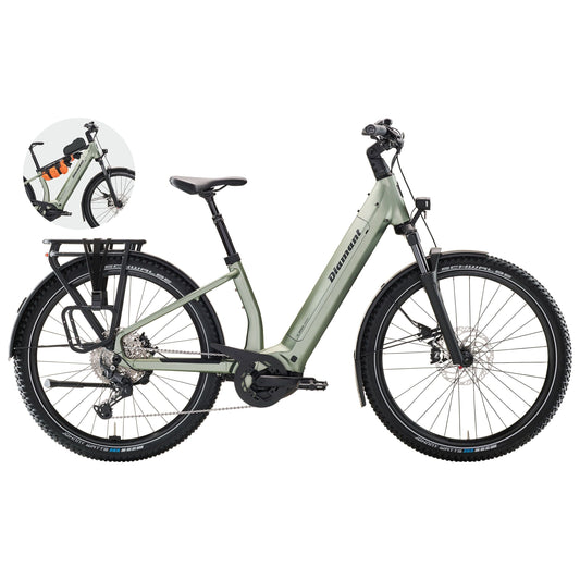 Trek Suvea Trip Plus (600 Wh) 2026 – eHybrid / eTrekking – Heugrün