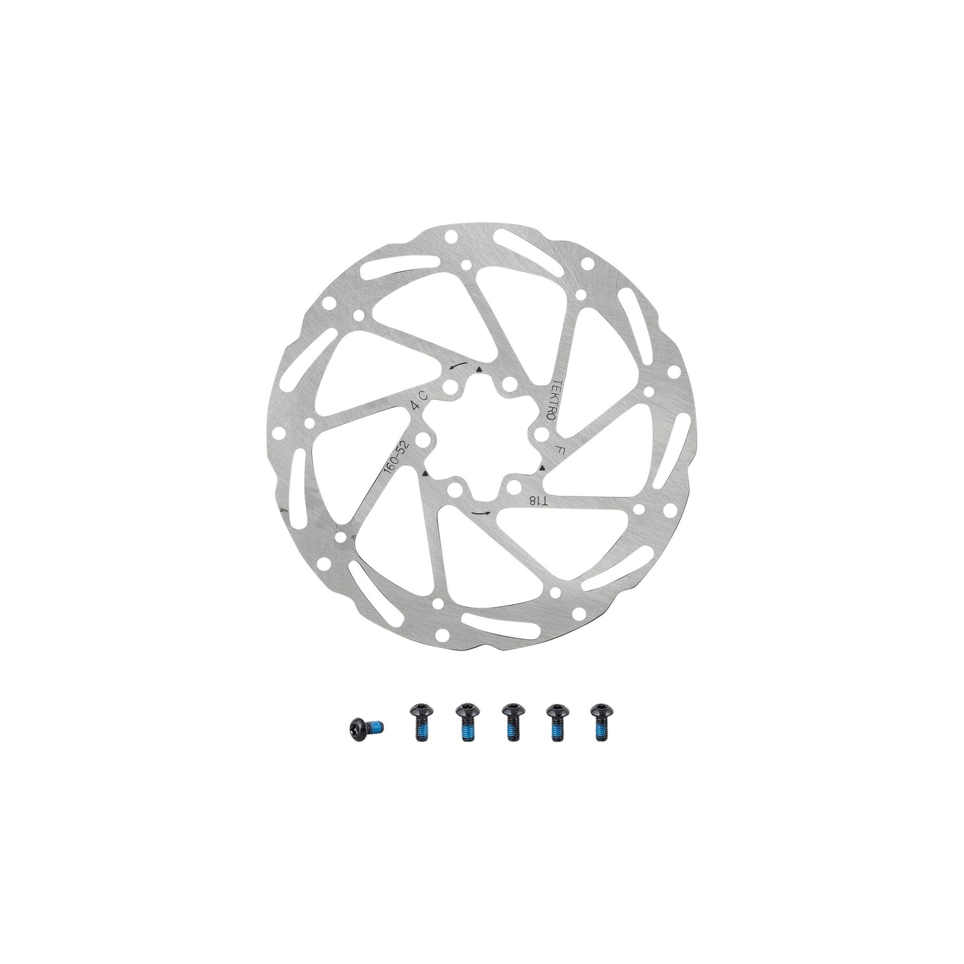 Tektro TR-52 6-Bolt Disc Brake Rotor – P&A from Fife Cycles