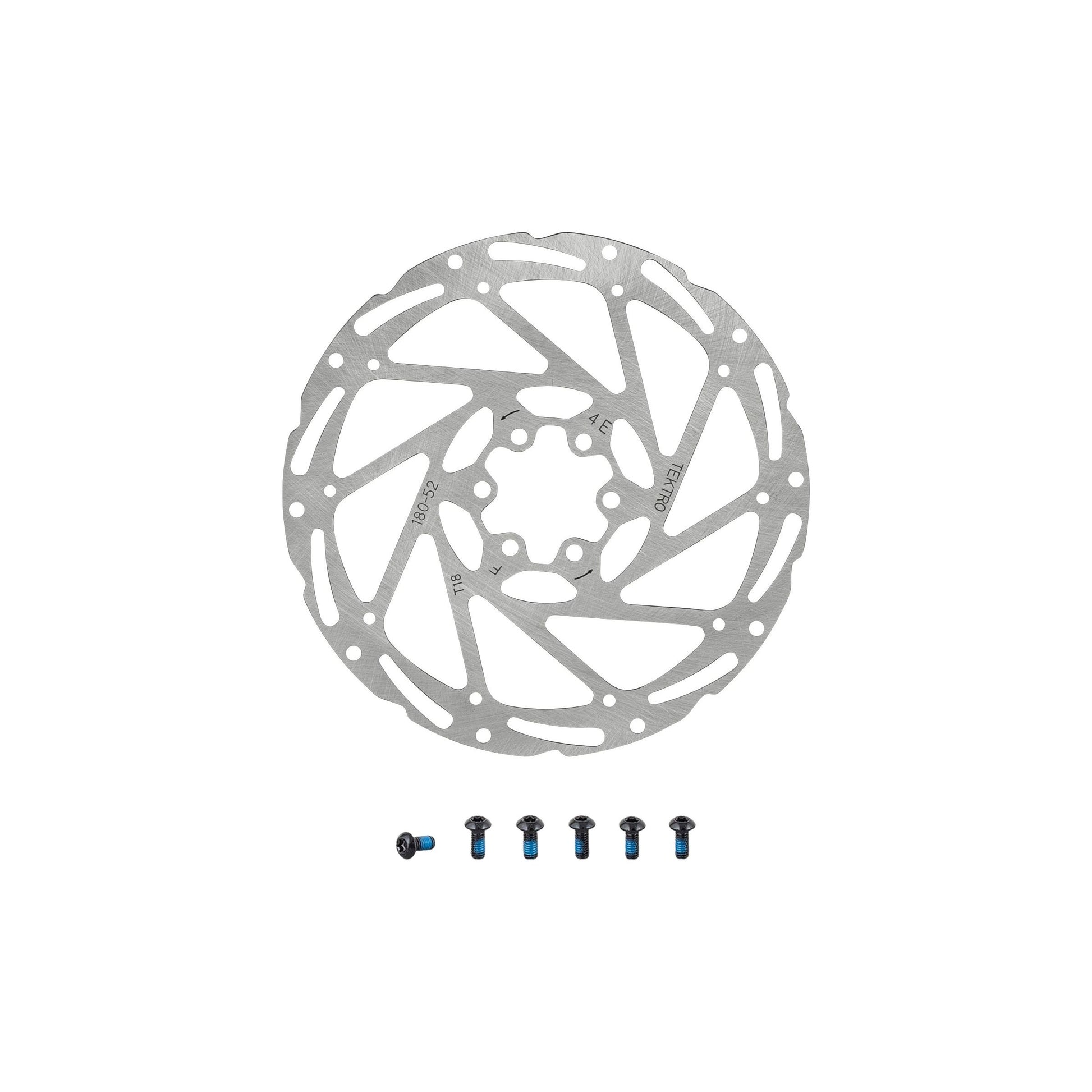 Tektro TR-52 6-Bolt Disc Brake Rotor – P&A from Fife Cycles