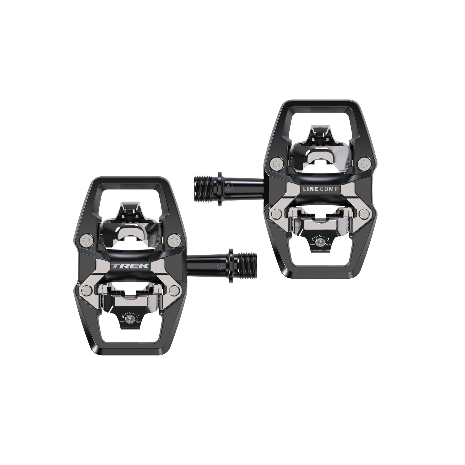 Trek Line Comp Clipless Pedal Set – P&A from Fife Cycles