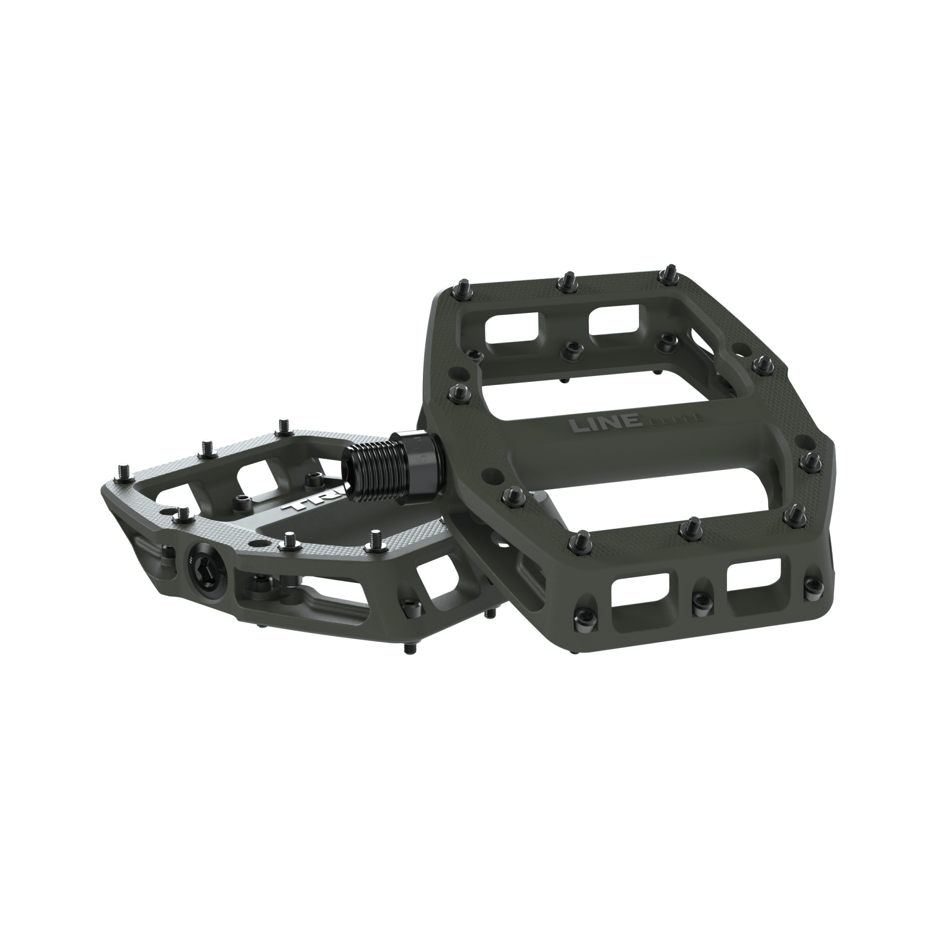 bontrager elite pedals TREK LINE ELITE FLAT PEDAL SET