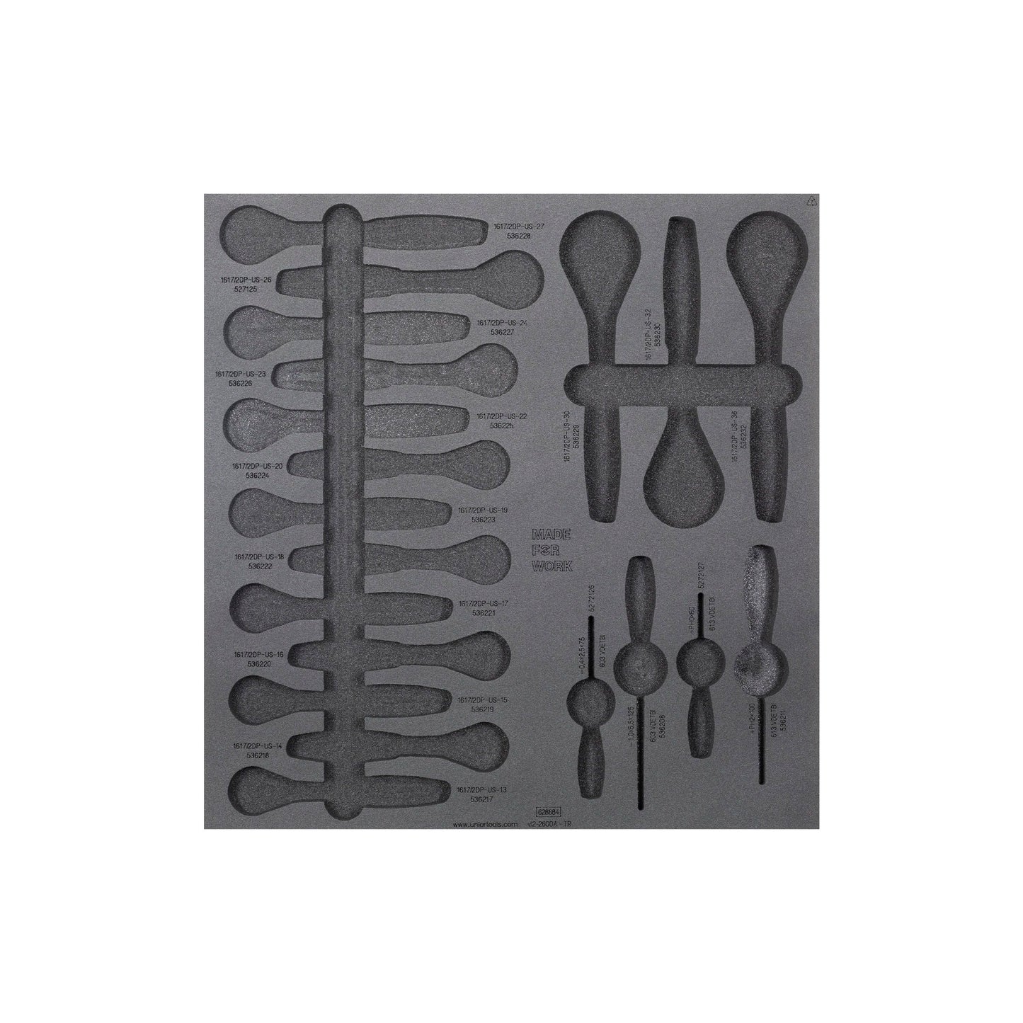 Unior Production Bench Drawer 2 Tool Tray – P&A from Fife Cycles