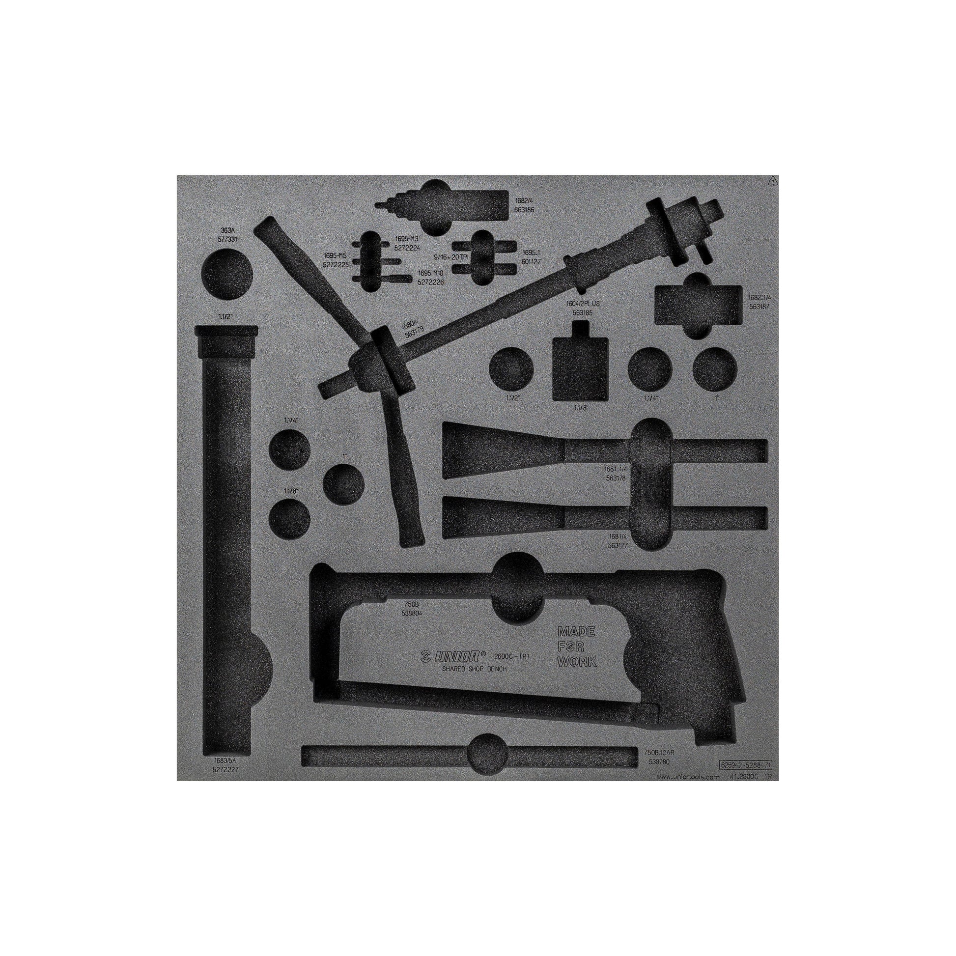 Unior Shared Bench Drawer 1 Tool Tray – P&A from Fife Cycles