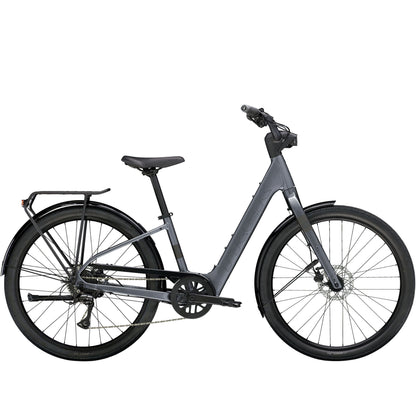 Trek Verve+ 1 LT Lowstep 2026 – eHybrid / eTrekking – Galactic Grey
