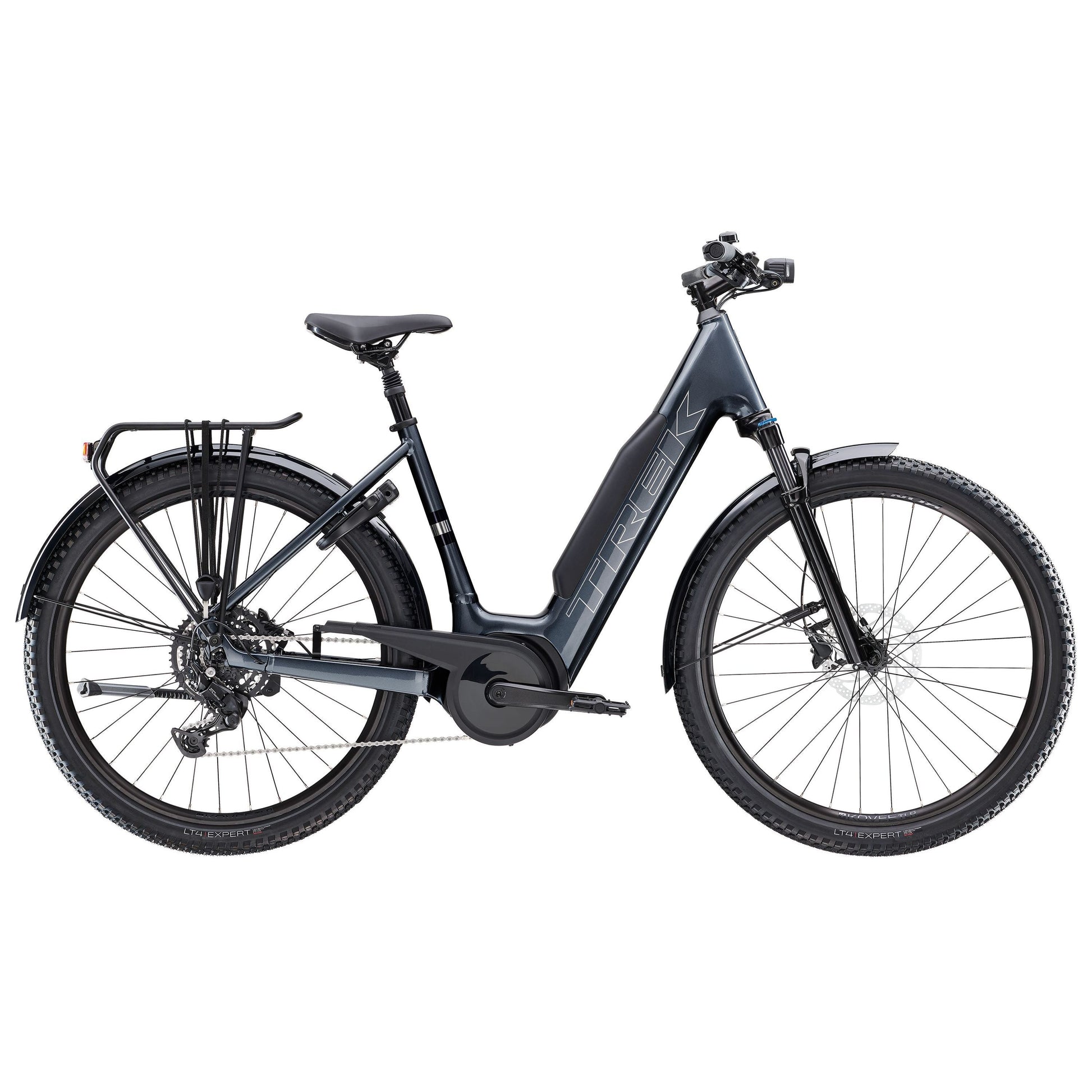 Trek Verve+ 4 Lowstep 2026 – eHybrid / eTrekking – Galactic Grey