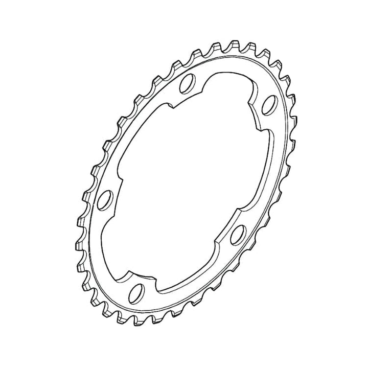 Shimano Fc-5750-L Chainring 34T, Black