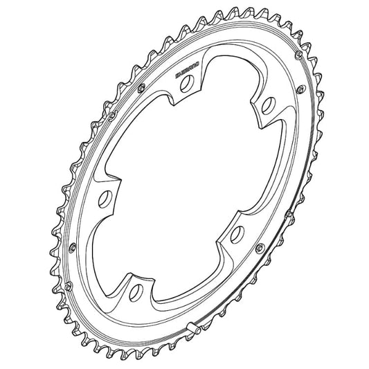 Shimano Fc-4603 Chainring 50T-D, Silver