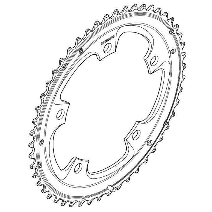 Shimano Fc-4603 Chainring 50T-D, Silver