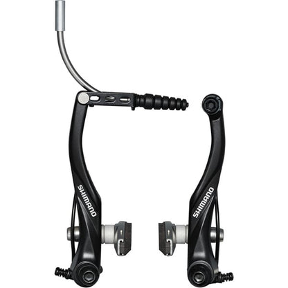 Shimano Alivio BR-T4000 V-Brake - Front, Black, with S65T Brake Shoes