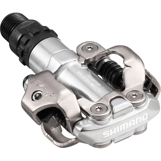 Shimano PD-MT520 SPD Clipless MTB Pedals - Silver (EPDMT520S)