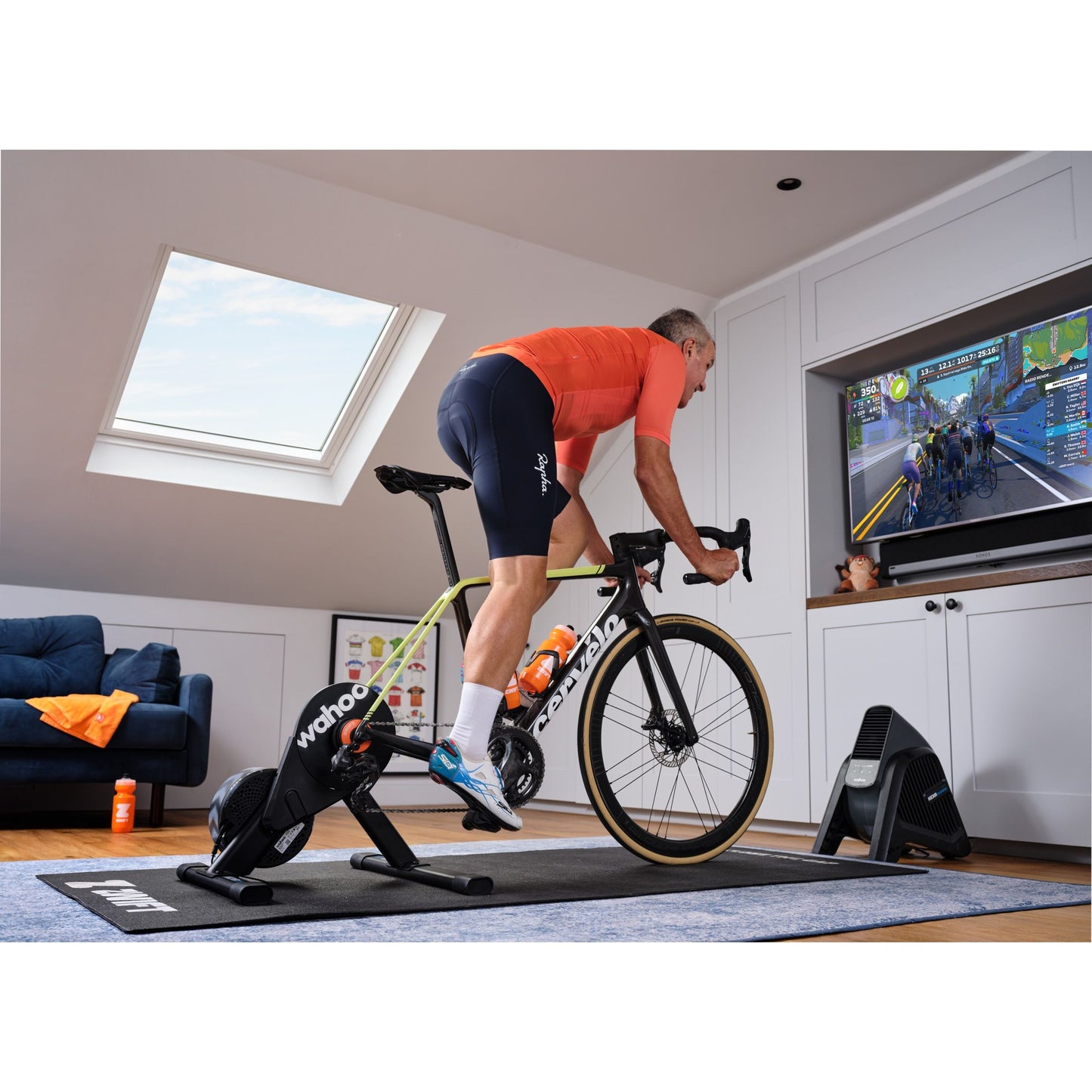 Wahoo KICKR CORE 2 with Zwift Cog and Click