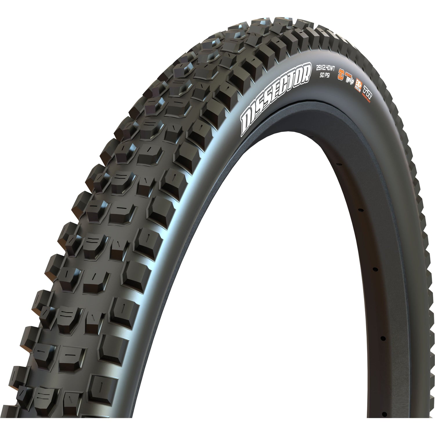 Maxxis Dissector 29x2.40 3C MaxxGrip DD TR Folding MTB Tyre