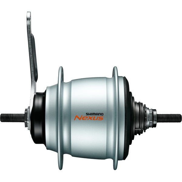 SG-C6001-8C 8-speed internal hub for coaster brake, 132x184 mm, 36h, silver